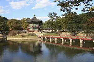 Pavilion Collection: Gyeongbokgung Palace (Palace of Shining Happiness), Seoul, South Korea, Asia