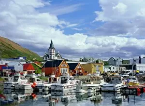 Sight Seeing Collection: The harbour and quay of Husavik
