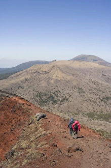 Jointly Gallery: Hikers, volcanic scenery and hiking trail
