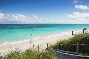 Bahamas Collection: Hope Town Beach, Hope Town, Elbow Cay, Abaco Islands, Bahamas, West Indies, Central