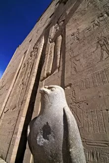 Temple Of Horus Collection: Horus Temple, Edfu, Egypt, North Africa, Africa