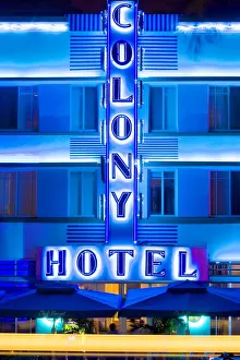 Hotelson Ocean Drive, Art Deco District, South Beach, Miami, Florida, United States of America Hotelson Ocean Drive, Art Deco District, South Beach, Miami, Florida, United States of America