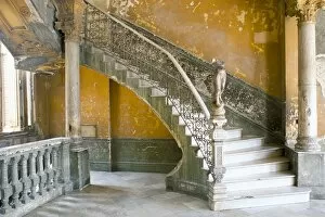 Stair Gallery: Interior of the building in Havana Centro, Havana, Cuba, West Indies, Central America