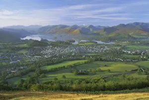 Country Side Collection: Keswick and Derwentwater from Latrigg Fell, Lake District National Park
