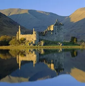 Ruin Collection: Kilchurn Castle reflected in Loch Awe