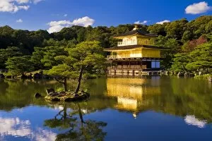 Pagoda Collection: Kinkaku-ji (Temple of the Golden Pavilion), Kyoto, Japan, Asia