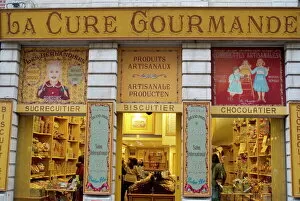 Brussels Collection: La Cure Gourmand sweet, biscuit and chocolate shop, Brussels, Belgium, Europe