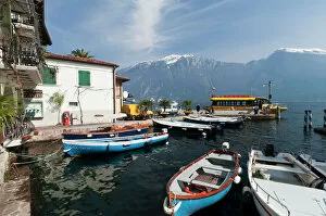 Lake Garda Collection: Limone del Garda, Lake Garda, Lombardy, Italian Lakes, Italy, Europe