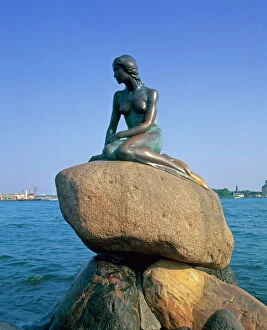 Female Likeness Gallery: The Little Mermaid statue in Copenhagen, Denmark, Scandinavia, Europe