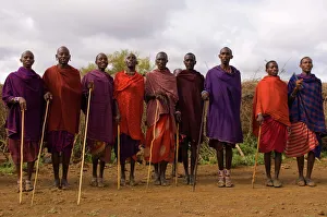 Jointly Gallery: Masai, Amboseli National Park, Kenya, East Africa, Africa