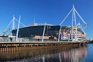 Intricate Gallery: Millennium Stadium, Cardiff, South Wales, Wales, United Kingdom, Europe