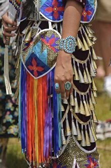 Multi Colour Gallery: Native American Powwow, Taos, New Mexico, United States of America, North America