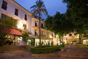 Restaurant Collection: Old town, Marbella, Malaga, Andalucia, Spain, Europe