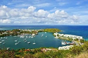 Netherlands Antilles Gallery: Oyster Pond, St. Martin (St. Maarten), Netherlands Antilles, West Indies