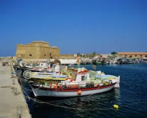 Leisure Time Collection: Paphos harbour, Cyprus, Europe