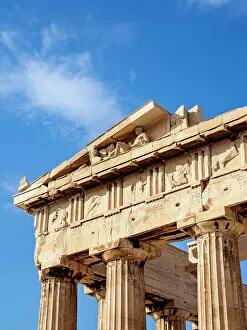 Athens Greece Collection: Parthenon, detailed view, Acropolis, UNESCO World Heritage Site, Athens, Attica, Greece, Europe