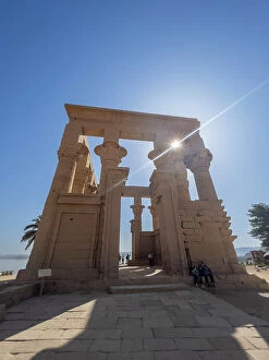 Ancient Egyptian Culture Collection: The Philae temple complex, The Temple of Isis, UNESCO World Heritage Site