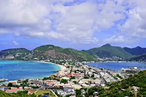 West Indian Collection: Philipsburg, St. Martin (St. Maarten), Netherlands Antilles, West Indies