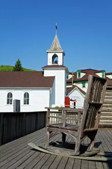 Furniture Collection: Pioneer Church in Frontier Village, Jamestown, North Dakota, United States of America