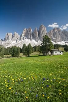 South Tyrol Collection: A postcard from the Dolomites, Puez-Odle National Park, South Tyrol, Italy, Europe