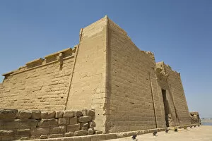 Tourist Attractions Gallery: Front Pylon, Temple of Mandulis, Kalabsha, UNESCO World Heritage Site, near Aswan, Nubia