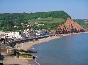 Resort Gallery: Sidmouth, Devon, England, United Kingdom, Europe