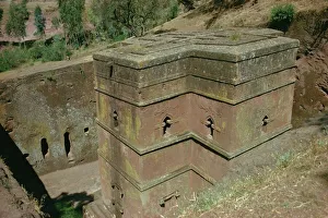 Spiritualism Gallery: St. Giorgis (St. George s) rock cut church, Lalibela, Ethiopia, Africa