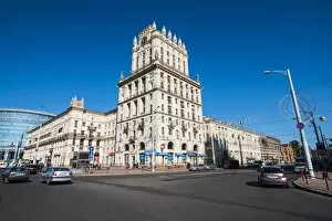Stalinist architecture in Minsk, Belarus, Europe