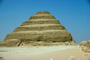Stair Gallery: The Step Pyramid at Saqqara, Egypt, North Africa