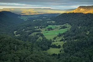 Sun Rise Gallery: Sunrise over the Kangaroo Valley, New South Wales, Australia, Pacific
