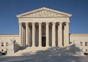 Pillars Gallery: US Supreme Court Building, Capitol Hill, Washington DC, United States of America, North America