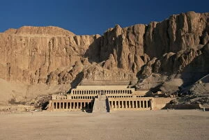 Egypt Gallery: Temple of Hatshepsut, Deir el-Bahri, West Bank, Thebes, UNESCO World Heritage Site