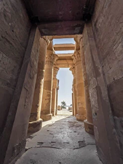Ancient Egyptian Culture Collection: The Temple of Kom Ombo, constructed during the Ptolemaic dynasty, 180 BC to 47 BC, Kom Ombo