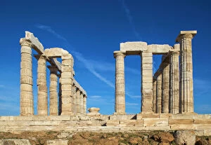 Temples Gallery: Temple of Poseidon, Cape Sounion, near Athens, Greece, Europe