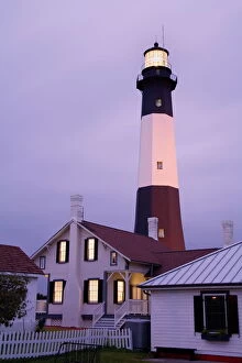 Georgian Gallery: Tybee Island Lighthouse, Savannah, Georgia, United States of America, North America