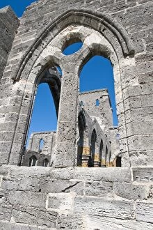 The unfinished church in St. Georges, Bermuda, Central America