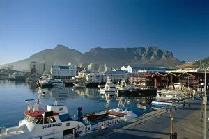 Dock Collection: The V & A. waterfront and Table Mountain cape Town