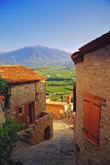 Life Style Collection: View from Eaus village of Mont Canigou, Pyrenees-Orientale, Languedoc-Roussillon