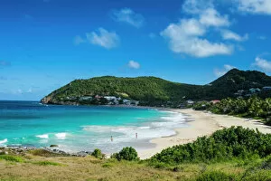 Getting Away From It All Gallery: View over Flamand Beach, St. Barth (Saint Barthelemy), Lesser Antilles, West Indies