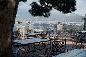 Table Collection: View over the seaside town of Sorrento