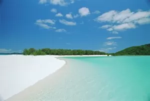 Vacationing Collection: Whitehaven Beach on the east coast, Whitsunday Island, Queensland, Australia