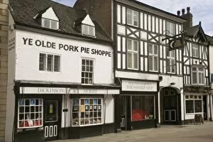Street Scenes Collection: Ye Olde Pork Pie Shoppe, Melton Mowbray, Leicestershire, England, United Kingdom, Europe