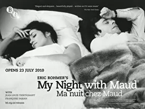 BFI Poster for Eric Rohmers My Night With Maud (1969)