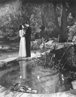 Pond Collection: Katharine Hepburn and James Stewart in George Cukors The Philadelphia Story (1940)