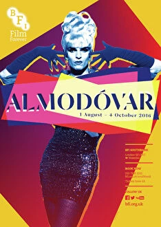 Poster for Almodovar Season at BFI Southbank (1st August - 4th October 2016)