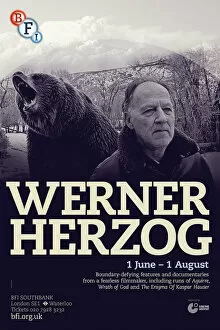 Poster for Werner Herzog Season at BFI Southbank (1 June - 1 August 2013)