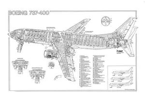 <b class=qtipBold><figcaption>Boeing 737-400 Cutaway Poster</figcaption></b><br><em>© Flightglobal</em> Boeing 737-400 Cutaway Poster