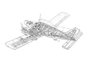 Trending Pictures: Piper PA-34 Seneca Cutaway Drawing