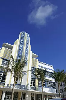 Art Deco Hotel, South Beach, Miami, Florida, USA