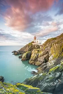 Lighthouse Collection: Baily lighthouse, Howth, County Dublin, Ireland, Europe